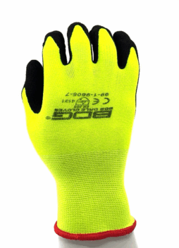 Hi-Viz Nitrile Coated 15 ga. Nylon/Spandex (2XS - 3XL)