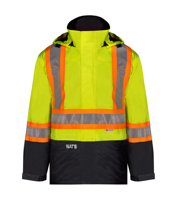 Hi-Viz Insulated Waterproof 4-in-1 Parka - Image 2