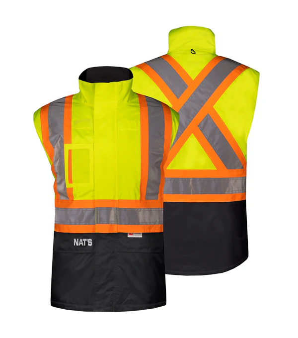 Hi-Viz Insulated Waterproof 4-in-1 Parka - Image 4