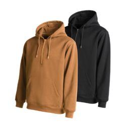 Pullover Cotton Blend Fleece Half-Zip Hoodie