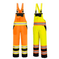 Hi-Viz Insulated Waterproof Bib Overalls