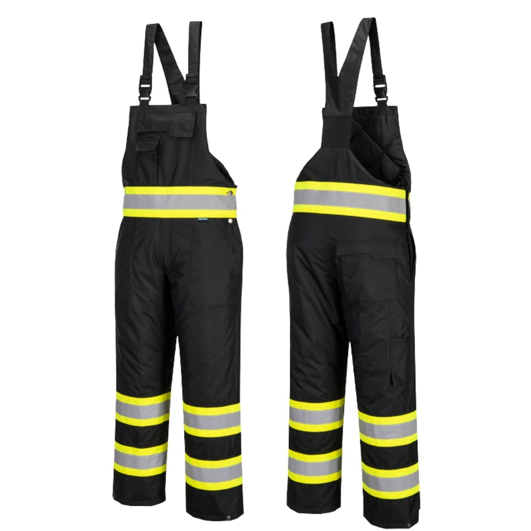 Hi-Viz Iona Insulated Waterproof Bib Overalls