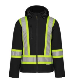 Hi-Viz Insulated Softshell Jacket