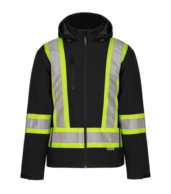 Hi-Viz Insulated Softshell Jacket
