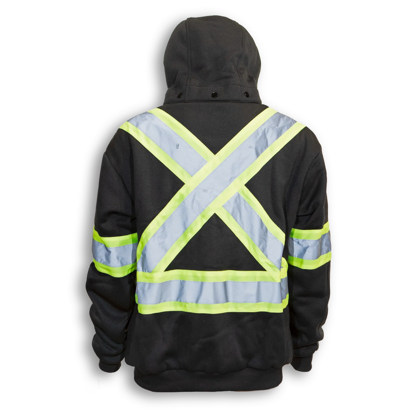 Hi-Viz 100% Polyester Heated Hoodie - Image 4