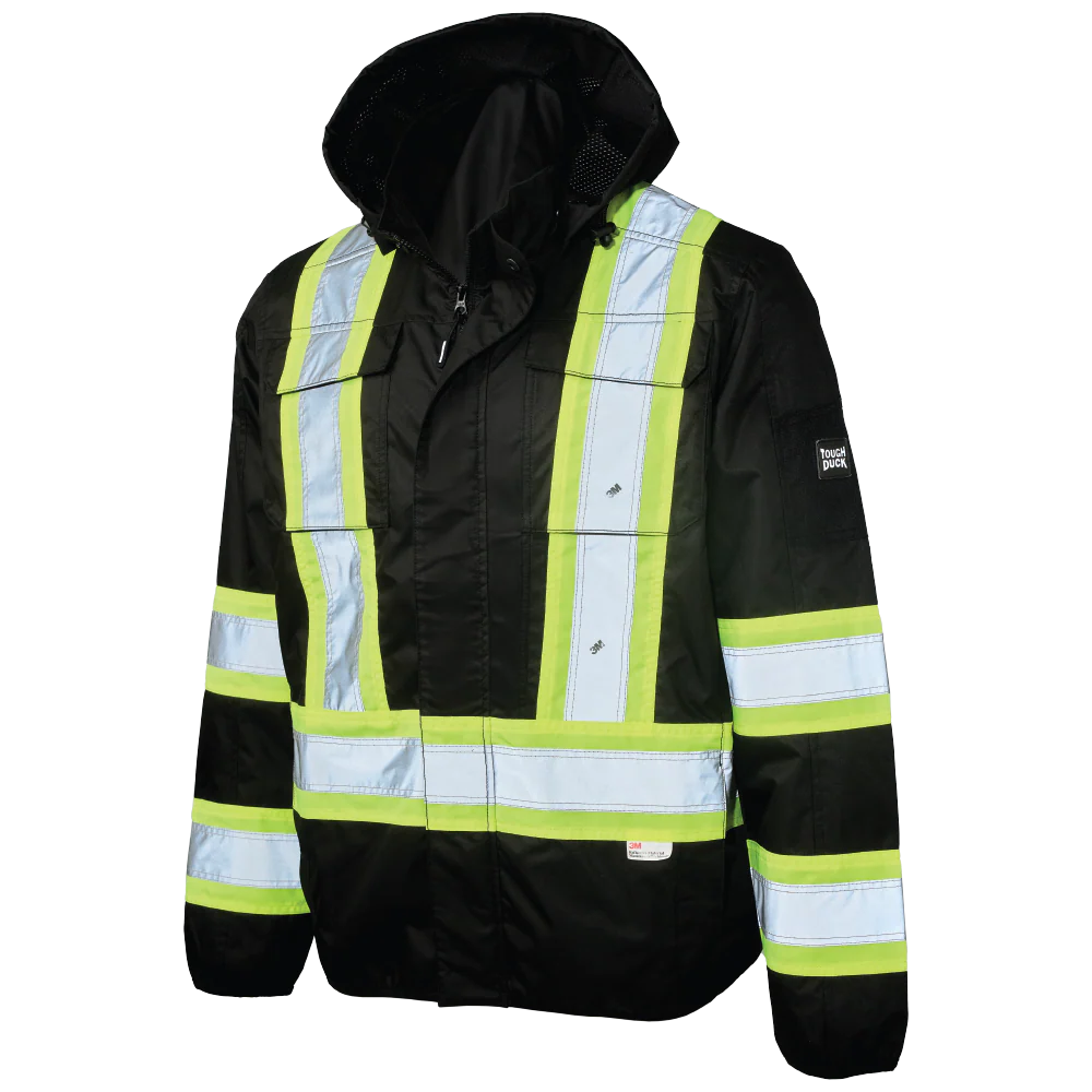 Tough Duck Light Weight Water Repellent Safety Jacket - Image 4