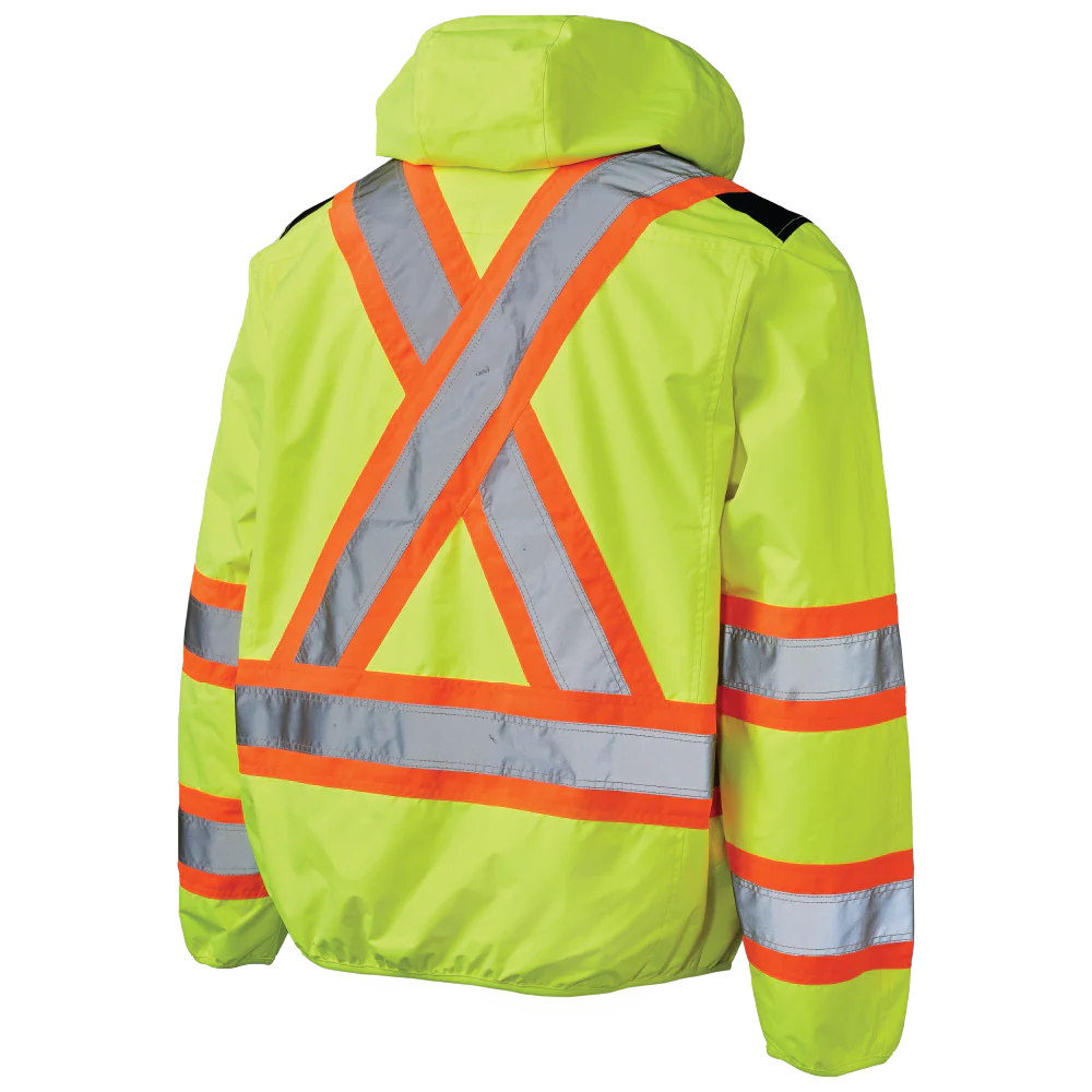 Tough Duck Light Weight Water Repellent Safety Jacket - Image 5