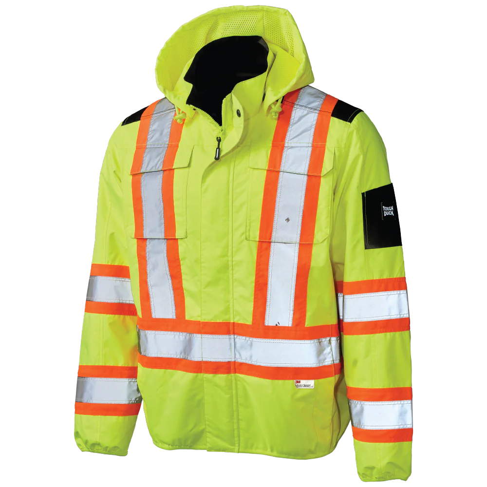 Tough Duck Light Weight Water Repellent Safety Jacket - Image 2