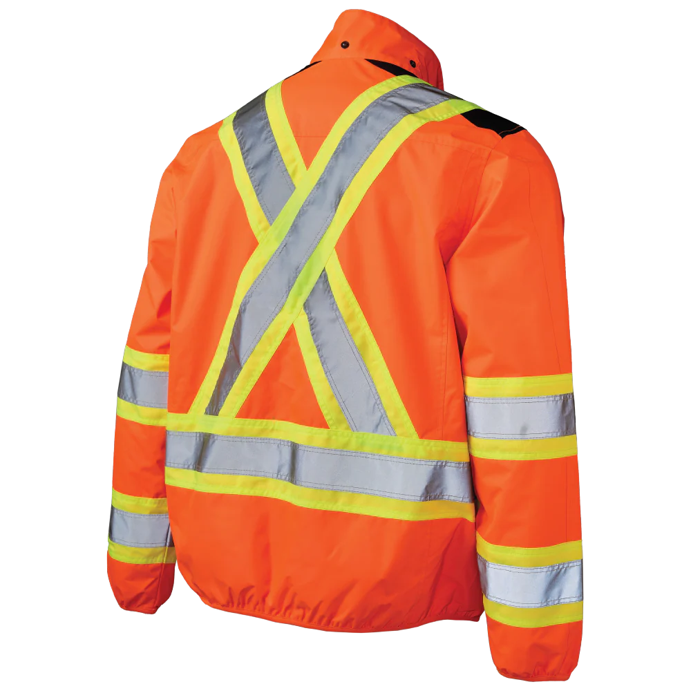 Tough Duck Light Weight Water Repellent Safety Jacket - Image 6