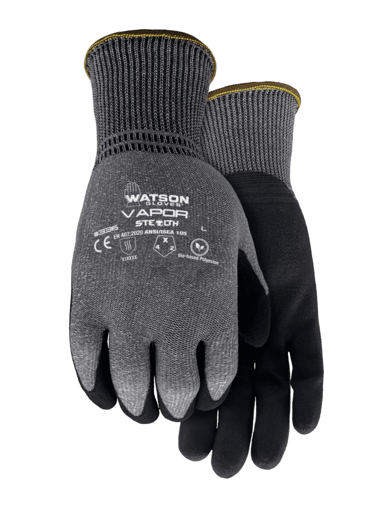 Watson Gloves Stealth Vapor Nitrile Dip Gloves
