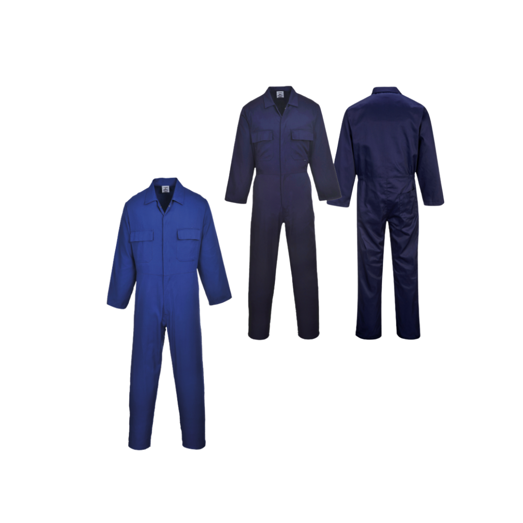 Portwest Euro Snap Front 5.5oz Work Coverall