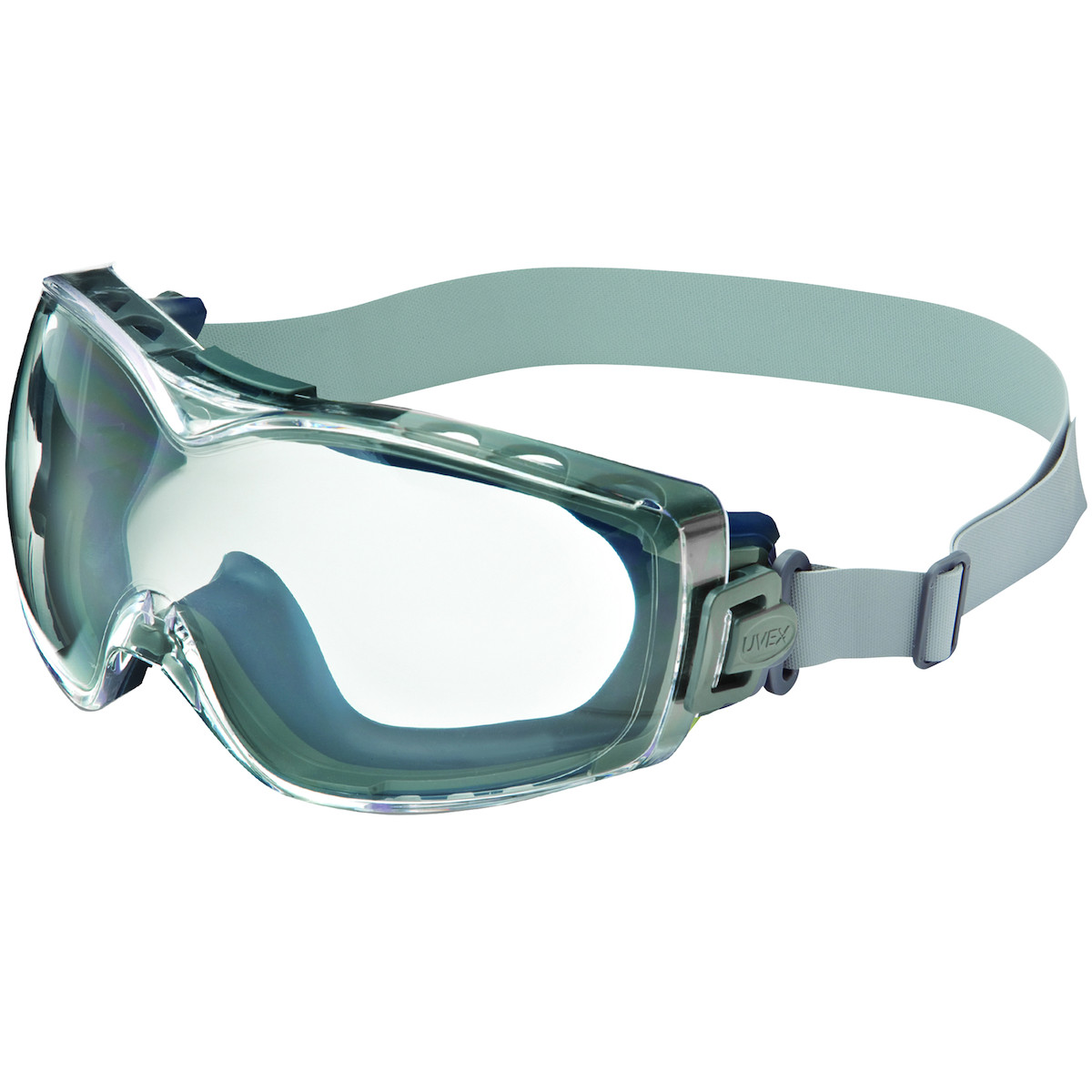 UVEX® Stealth® Indirect Vent Goggle with Neoprene Strap (Teal Body, Clear Lens)