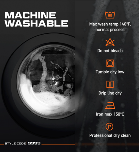 Portwest Euro Snap Front 5.5oz Work Coverall - Image 4