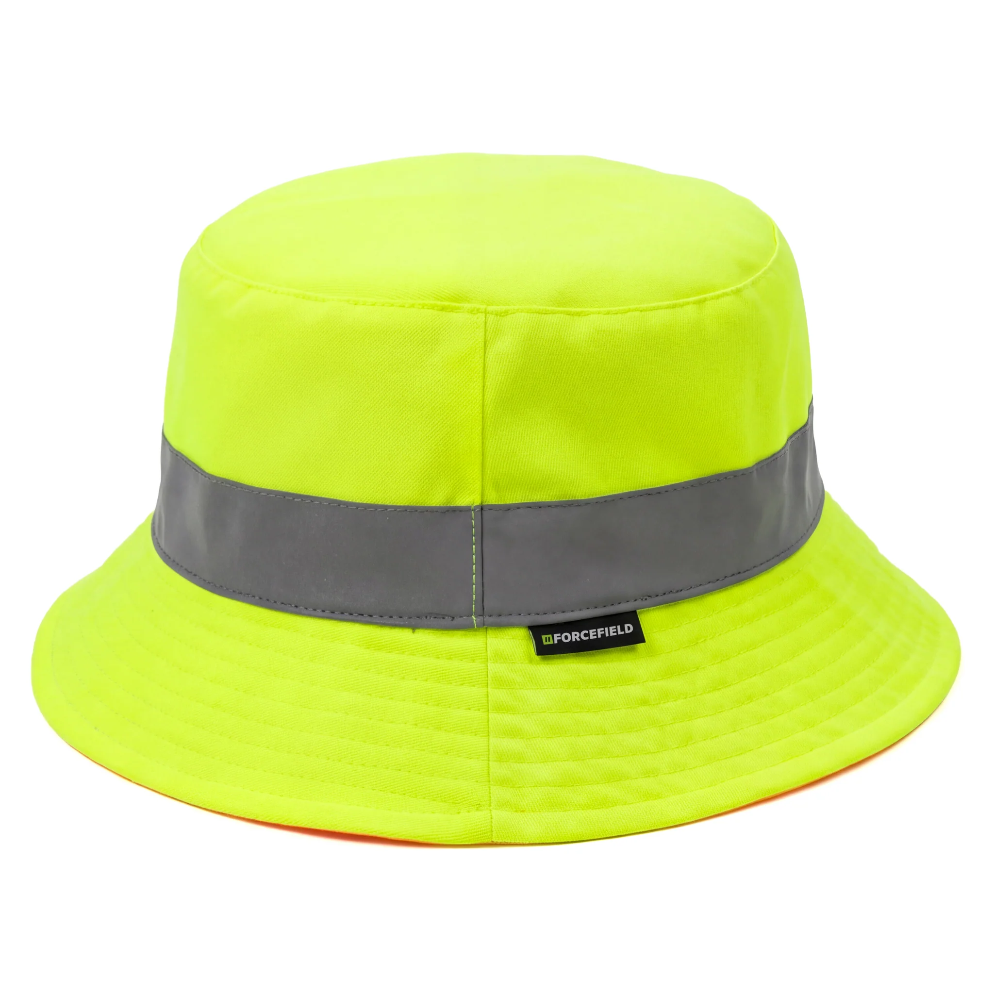 Hi Vis Bucket Hat with Reflective Detail - Image 2