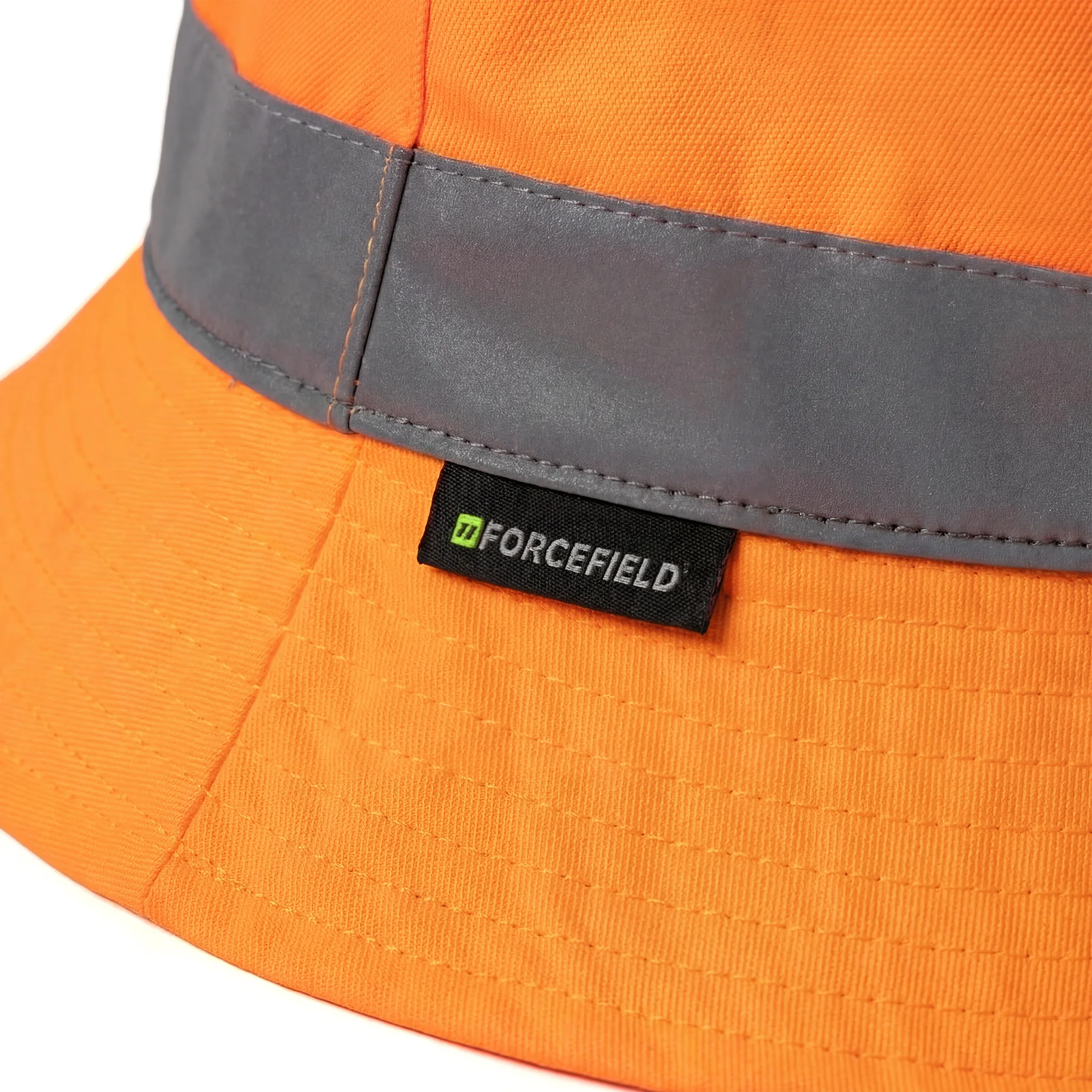 Hi Vis Bucket Hat with Reflective Detail - Image 4