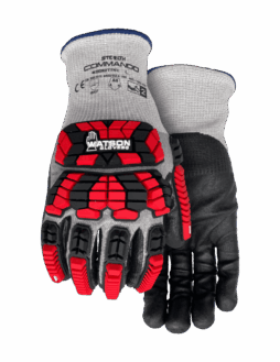 Watson Gloves® Stealth Commando Foam Nitrile Impact Gloves (Cut A8)