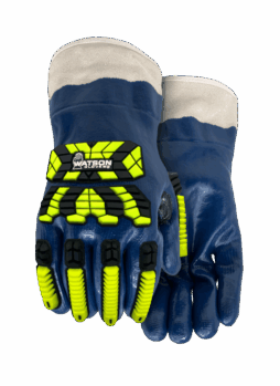 Watson Gloves® Tough As Nails Nitrile Coated Impact Gloves (Cut A5)