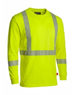 FR Hi-Viz Inherent 6.4oz Long Sleeve Shirt