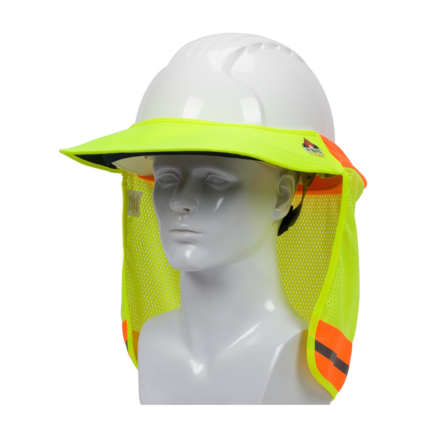 PIP® EZ-Cool® FR Treated Hi-Vis Hard Hat Visor and Neck Shade