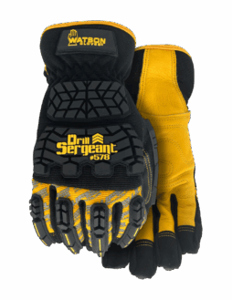 Watson Gloves® Drill Sergeant Deerskin Impact Gloves