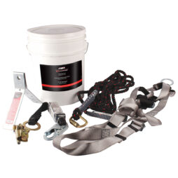 Dynamic™ Premium Roofer's Kit In Storage Bucket - 50' Rope